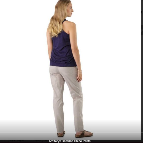 Arc'teryx Camden Chino Pants - Women's - 2 - BONE (New without tags) - Picture 1 of 8